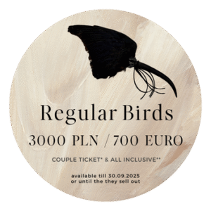 BLACK Regular Birds Couple Ticket
