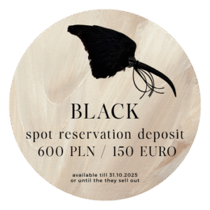 BLACK workshop spot reservation deposit